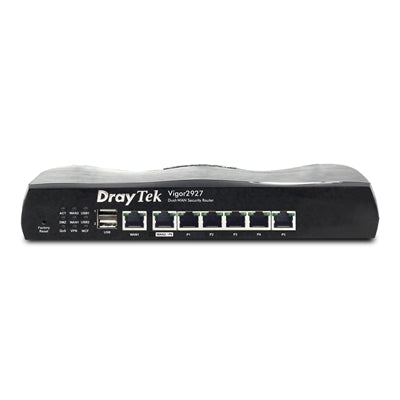 DrayTek Vigor 2927 Dual-WAN Gigabit VPN Router - 50 VPN Tunnels DrayTek Vigor 2927 Dual-WAN Gigabit VPN Router - 50 VPN Tunnels